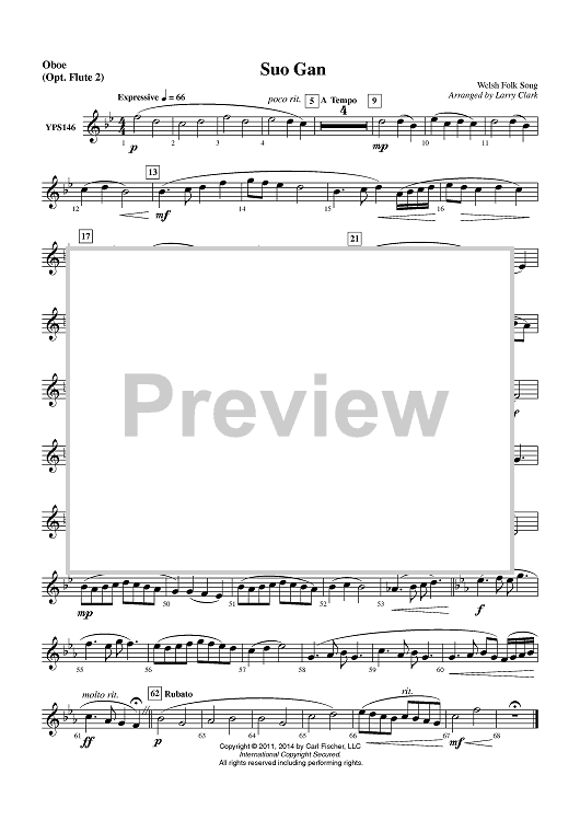 Suo Gan - Oboe (Opt. Flute 2)