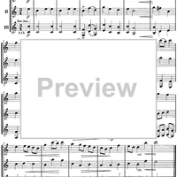 Menuet - Eb Saxes / Eb Clarinets