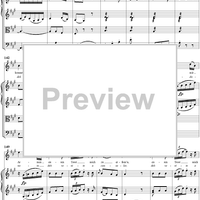 La Finta Giardiniera, Act 2, No. 16 "Es ertönt und spricht ganz leise" (Aria) - Full Score
