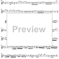 Sonata in B Minor, Op. 3, No. 7 - Flute 2
