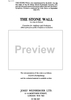 The Stone Wall - Score