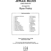 Jingle Blues - Score Cover
