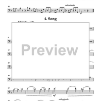 Five Pieces for Cello Quartet - Cello 2