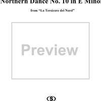 Northern Dance No. 10 in E minor - From "La Tersicore del Nord" Op. 147