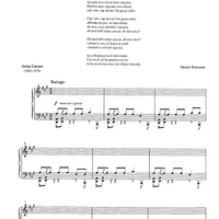 La flor sagrada - Score