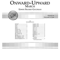 Onward - Upward - Score