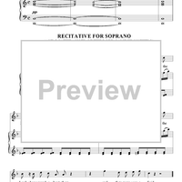Messiah, no. 14: There were shepherds abiding in the field.  And lo, the angel of the Lord came upon them - Piano Score