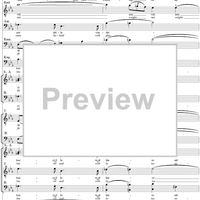 Recitative and Continuation of Grand Finale II from "Aida", Act 2 - Score