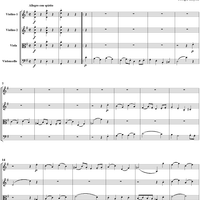 String Quartet in G Major, Op. 76, No. 1 - Score