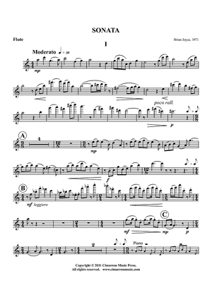 Sonata - Flute