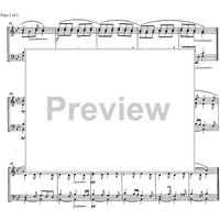Praeludium V (Pastorale) Op.46e - Score