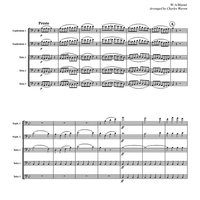 Overture to "The Marriage of Figaro" - Score