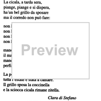 La cicala a tarda sera