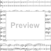 String Quartet No. 11 in E Major, Op. posth. 125, No. 2 - Score