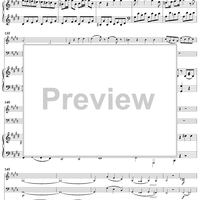 Piano Trio No. 4 in E Major K542 - Piano Score