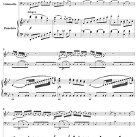 Piano Trio in B-flat Major, HobXV/20 - Piano Score