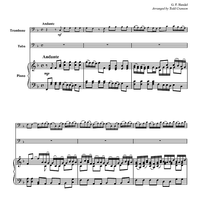 Va Tacito - From "Giulio Cesare" - Piano Score