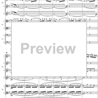 String Octet, Op. 20, Movement 3 - Score