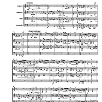 Godalni Quartet - Score