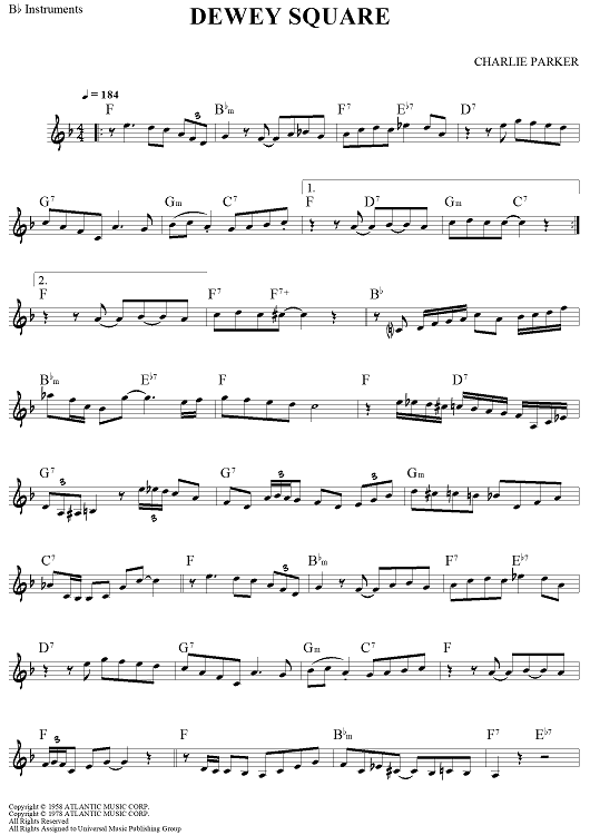Dewey Square - Bb Instruments