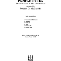 Pizzicato Polka - Score