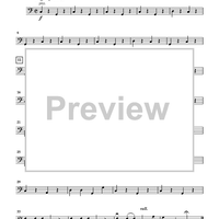 Merry Celli - Four Carols for Cello Quartet or Choir (with optional Bass) - Optional Bass