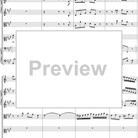 Soprano aria from Cantata no. 132  ("Bereitet die Wege, bereitet die Bahn") - Full Score