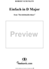 Davidsbündlertänze, op. 6, no. 5:  ("Einfach")
