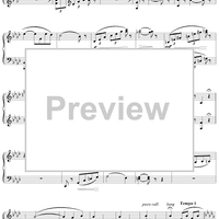 Sylvia, Act 1, No. 4b: Valse Lente - Piano Score