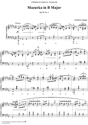 No. 39 in B Major, Op. 63, No. 1