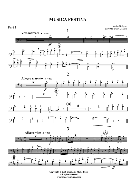 Musica Festiva - Euphonium 2