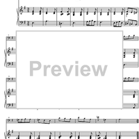 Sonata e minor - Score