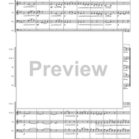 Quintet No. 1, Op. 5 - Score