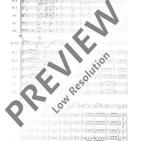 Concertino G major in G major - Score and Parts