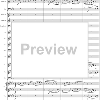 Mass in C Major, No. 5: Benedictus - Full Score