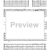 Menuettos I & II (from Divertimento No. 2, K131) - Score