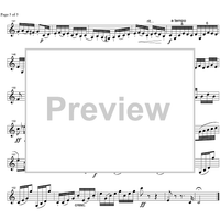 Moses-Fantasie - Violin