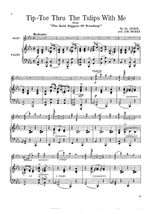 Tip-Toe Thru The Tuplips With Me