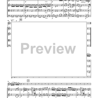 Concerto for Oboe in C Major, K. 314 for Oboe and String Quartet - Score