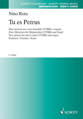 Tu es Petrus - Score