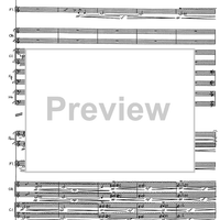 Concerto for flute, wind instruments and percussion - Score