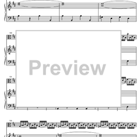 Concerto D Major Op. 1 - Score