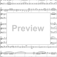 String Trio in E-flat major, Op. 4 No. 1 - Score