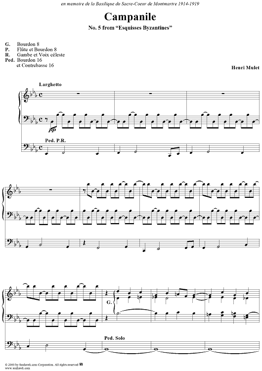 Campanile, No. 5 from "Esquisses Byzantines"