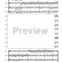 Holiday Treats, Volume 1 - Score