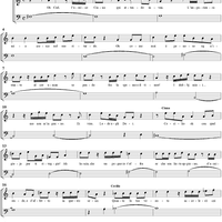 Recitative and Aria: Vieni, vieni, ov'amor t'invita, No. 1 from "Lucio Silla", Act 1 - Full Score