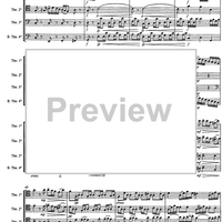 Allegro from a minor concerto - Score