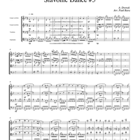 Slavonic Dance No. 5 - Score