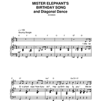 Mister Elephant's Birthday Song And Diagonal Dance