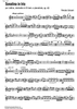 Sonatina in trio - Violin